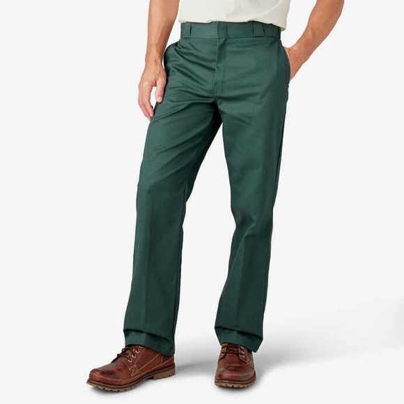 🌲👖🌲 Dickies Men's Original 874® Work Pants - Hunter Green - Size 34x30 - Picture 7 of 11
